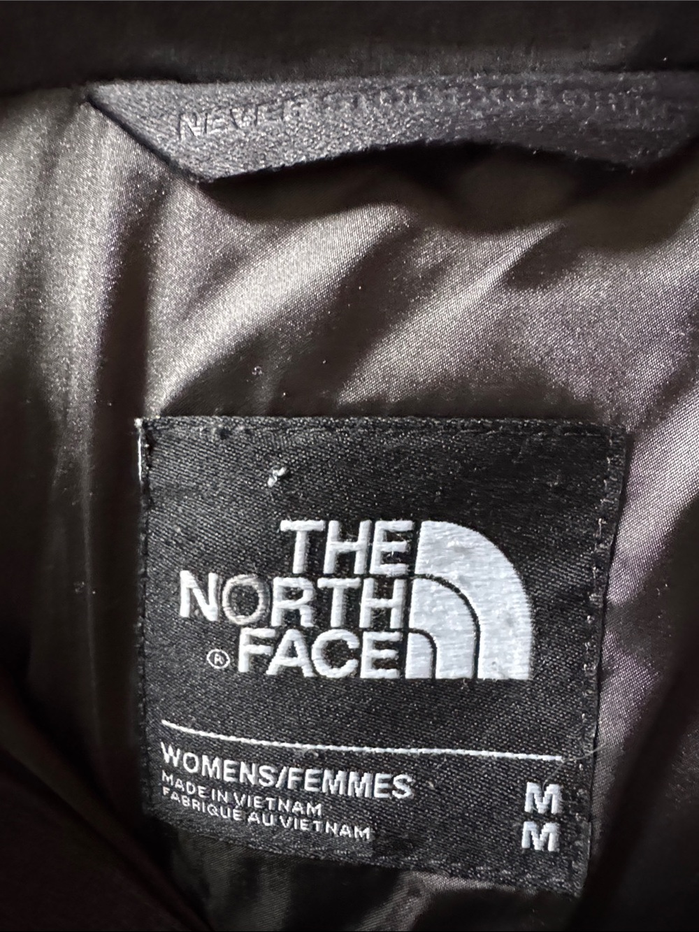 The North Face Women's Gray Long Quilted Puffer Coat - Picture 3 of 4